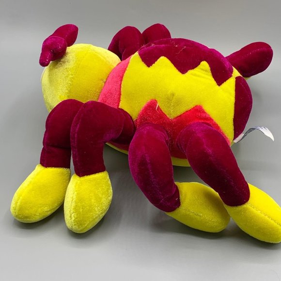 BJ Toy Co. Purple & Yellow Plush Spider Toy 9" - Picture 4 of 10